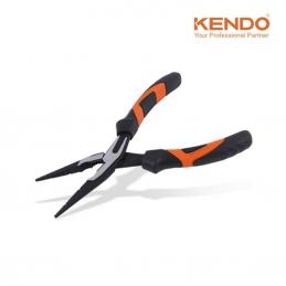 SKI - สกี จำหน่ายสินค้าหลากหลาย และคุณภาพดี | KENDO 10306 คีมปากแหลมยาว 200mm/8นิ้ว